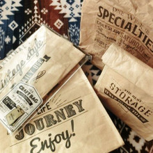 今年流行の【100均*クラフトバッグ】我が家の活用法!