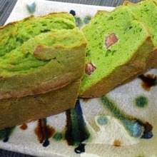 玄米粉入り抹茶&チョコパウンドケーキ♪