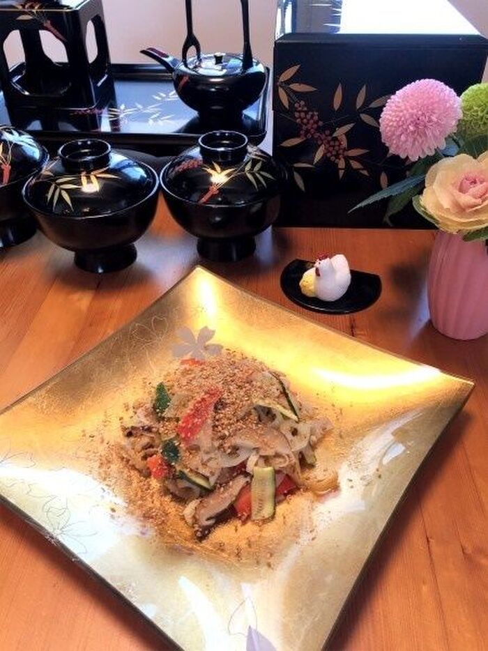 ④盛り付け