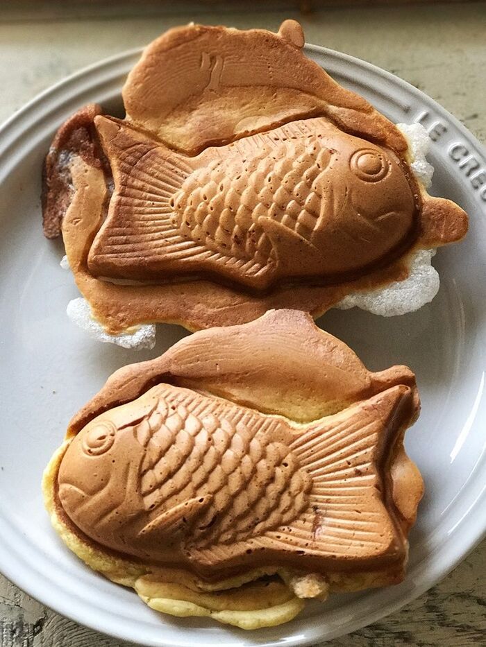 自家製♥手作りおやつ♥もち入りたいやき【*ホットサンドメーカー *ホットケーキミックス *HM】