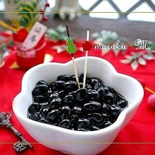 ふっくら艶々*黒豆♪