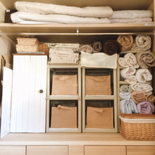 使わなくなったジャングルジムを収納棚に!