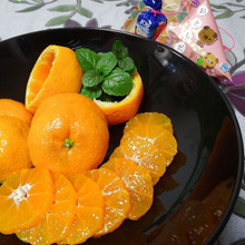 ちょっとだけよ~お節、もちパパstyle「おしゃれミカン」