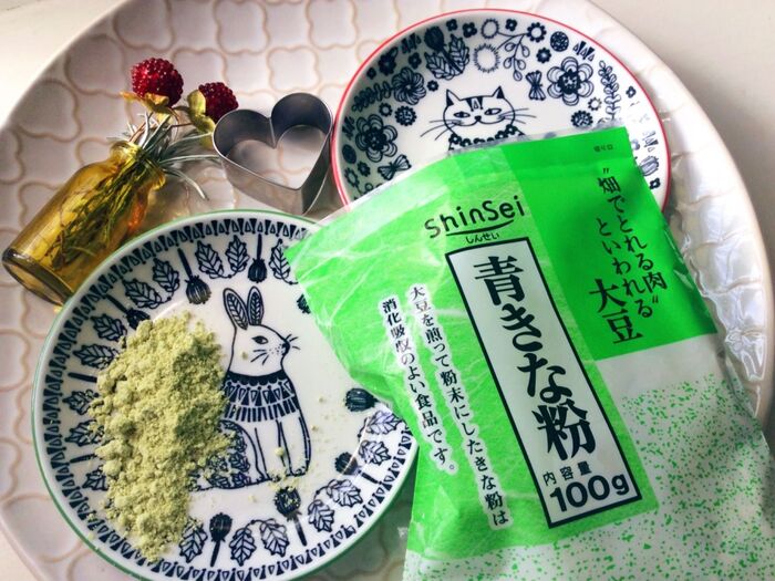 消化吸収の良い大豆きな粉♪