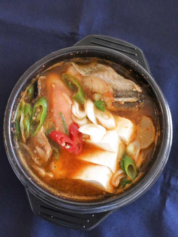 ★あったかスープ!!たらチゲ・생태찌개。