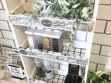 【セリア】100均タイルシートでcafé風スパイスラックをDIY♡