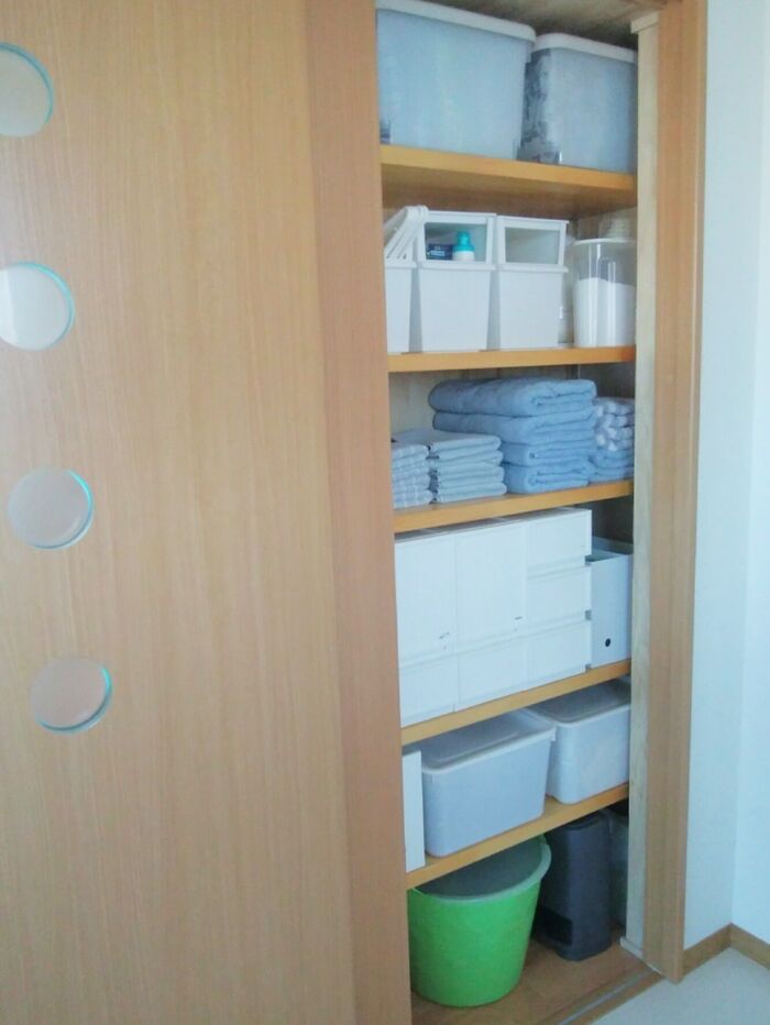 進化した洗面所収納!家族みんな使いやすくしまいやすく