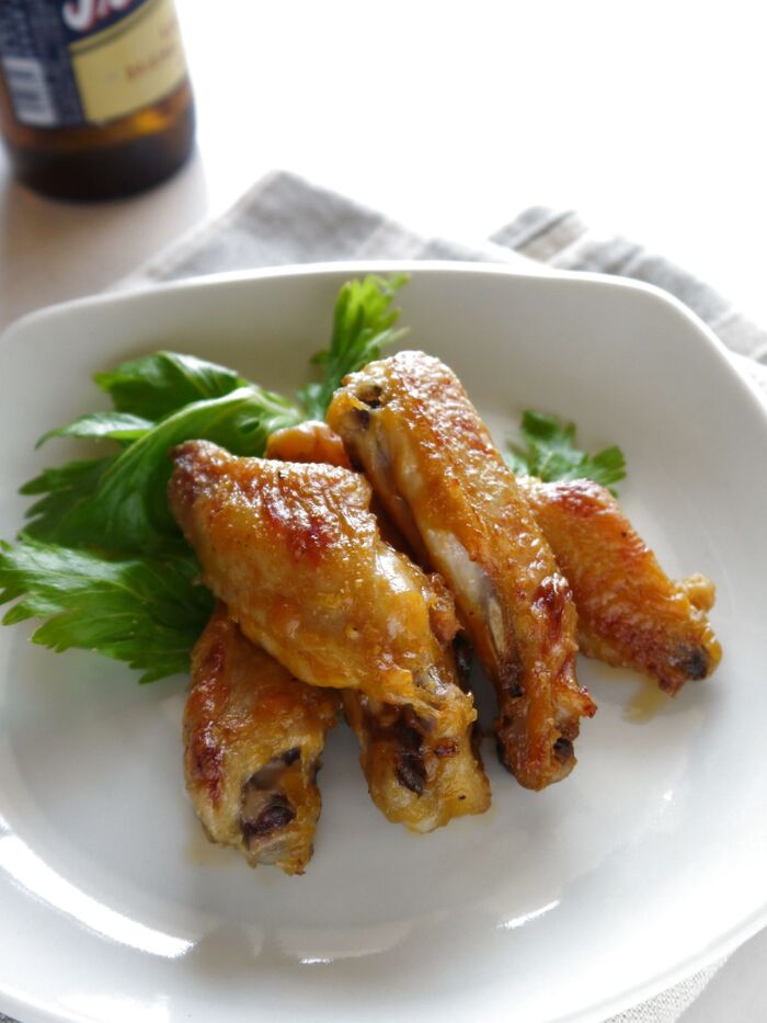 簡単ヘルシー仕上げ!から揚げっぽいグリルチキン
