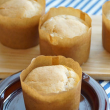 お餅が余ったら…卵、乳製品不使用!お餅入り米粉マフィン!