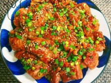 簡単激ウマ!中華ネギ味噌照り焼きチキン
