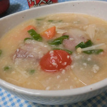 味つけも出汁もオイスターソースひとつ♪ 洋風粕汁