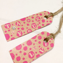 話題の明治THEチョコレート♡バレンタインにもオススメなペーパータグを100均グッズでリメイク♪