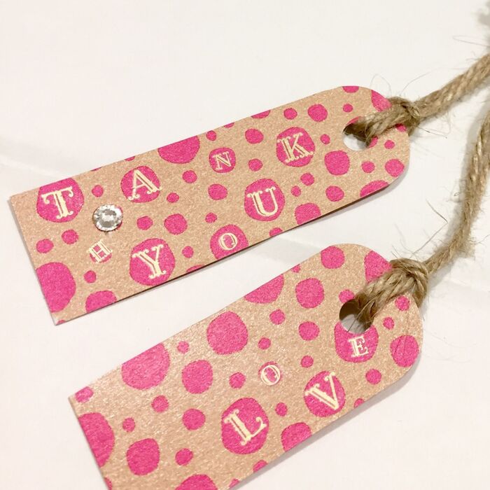 話題の明治THEチョコレート♡バレンタインにもオススメなペーパータグを100均グッズでリメイク♪
