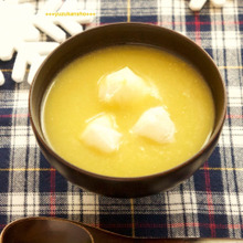 体に優しいあったかおやつ さつまいもの甘酒しるこ