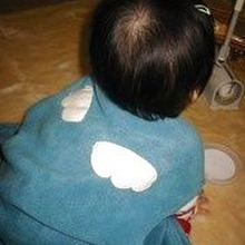 ママのフリースを赤ちゃんのスリーパーにリメイク