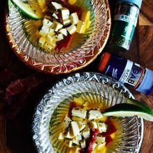 旨味満載?ビーフジャーキーと豆腐のスープ【*乾物*簡単*エスニック】5分~10分