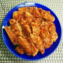 男子や食べ盛りが喜ぶ*にんにく醤油豚ヒレステーキ