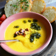 思わずほっこり♥かぼちゃチャウダー【*簡単*キャンベル*ブレンダー】5分~10分