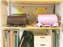 【学習机がない】学用品収納の収納アイデア