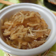 煮つめるだけ☆ あめ色大根が甘~い♪ 大根入りなめたけ