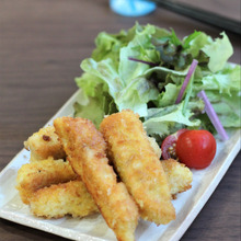 めかじきのスティックフライ