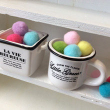 ダイソー★インテリアに素敵なホーロー風の植木鉢★