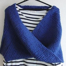 ケープにもなるスヌード