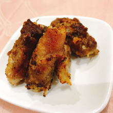 豚小間肉で簡単❣️揚げないもやしのシャキッと肉巻き