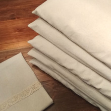 メジャー不要!直線縫いだけ♡カーテンを座布団カバーに簡単リメイク☆