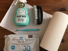 玄関掃除をもっと楽にする!セリアのケースを使った仕組み作り