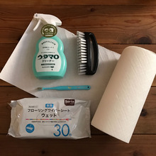 玄関掃除をもっと楽にする!セリアのケースを使った仕組み作り