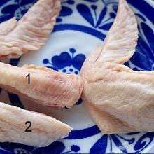 簡単!鶏手羽先を、手羽中にする方法