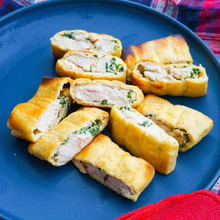 トースターで10分!むね肉のサクサク明太子チキン☆彡