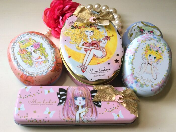 マイ♡バレンタイン♡チョコは〜キュートな亜土ちゃんイラスト缶♡