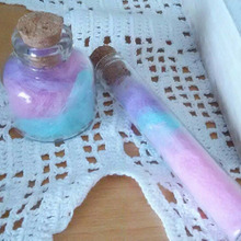 【100均DIY】小瓶に羊毛フェルトを入れてふわもこインテリア♡