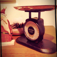 100均スケールをアンティーク風スケールに✨