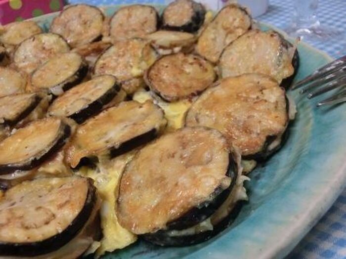 じゅわっと美味しい♪ お弁当にも☆ なすのツナサンドピカタ