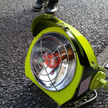 屋外で使えるヒーター