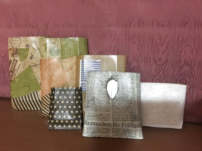 飲料パックをミニゴミ入れや収納に