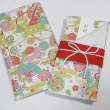 和柄プリントフェルトで作る★袱紗と祝儀袋