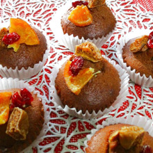 天に星・地には花・君にチョコカップケーキを♪