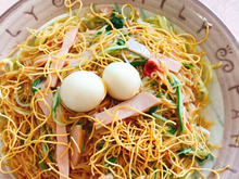 簡単❣️焼きそばを皿うどん風 あんかけ焼きそば♬