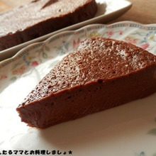 簡単★濃厚生チョコケーキ