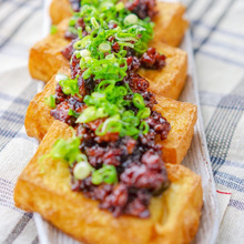 あっという間に一品完成!厚揚げの中華風肉みそぶっかけ