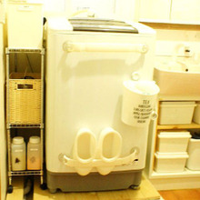 洗面所にピッタリ★セリアのファインボックスでスッキリ