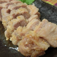 ほろりとジューシー♪ レンジで4分☆ 柚子胡椒味噌の蒸し豚