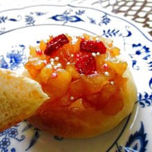 バレンタイン!ロマンティックなデザートフォカッチャ♪