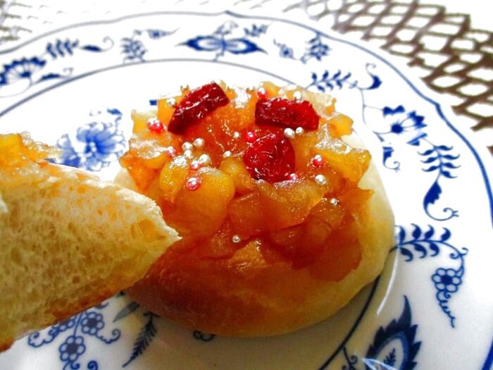 バレンタイン!ロマンティックなデザートフォカッチャ♪