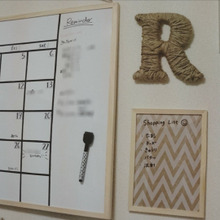 すぐ出来る!インテリアに馴染む!書いて消せるボード☆