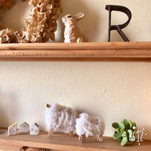 巻くだけ簡単♪日用品と毛糸で北欧風モコモコ羊さん